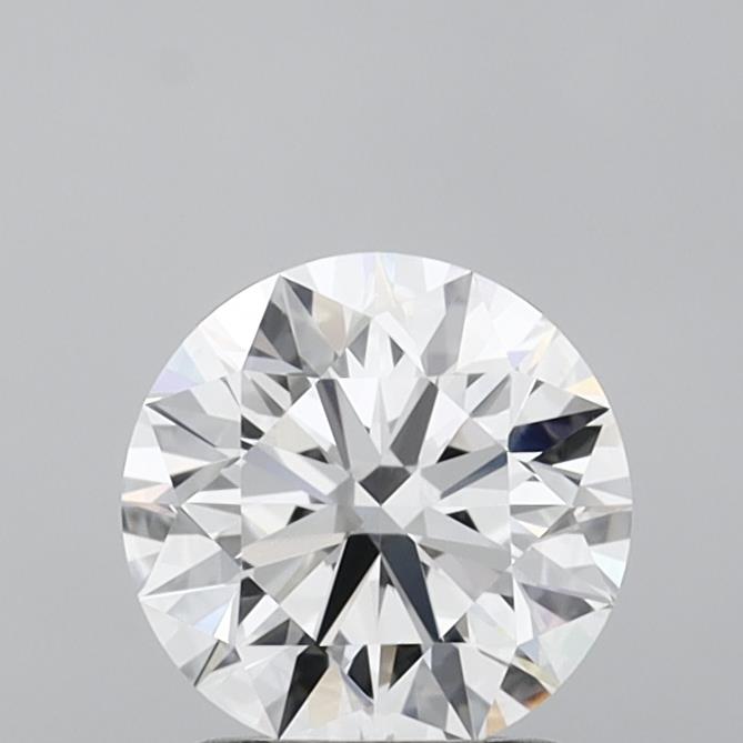 1.54 Carat Round Shaped, Ideal Cut, D Color, VVS1 Clarity, IGI Certified Lab Grown Diamond