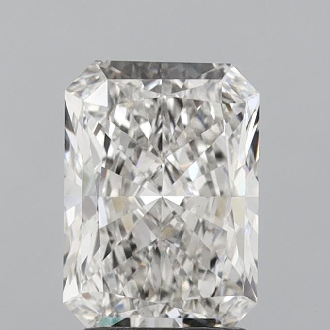 2.03 Carat Radiant Shaped, Ideal Cut, H Color, VVS2 Clarity, IGI Certified Lab Grown Diamond