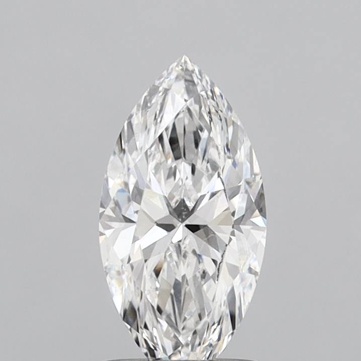 1.07 Carat Marquise Shaped, Ideal Cut, E Color, VVS2 Clarity, IGI Certified Lab Grown Diamond