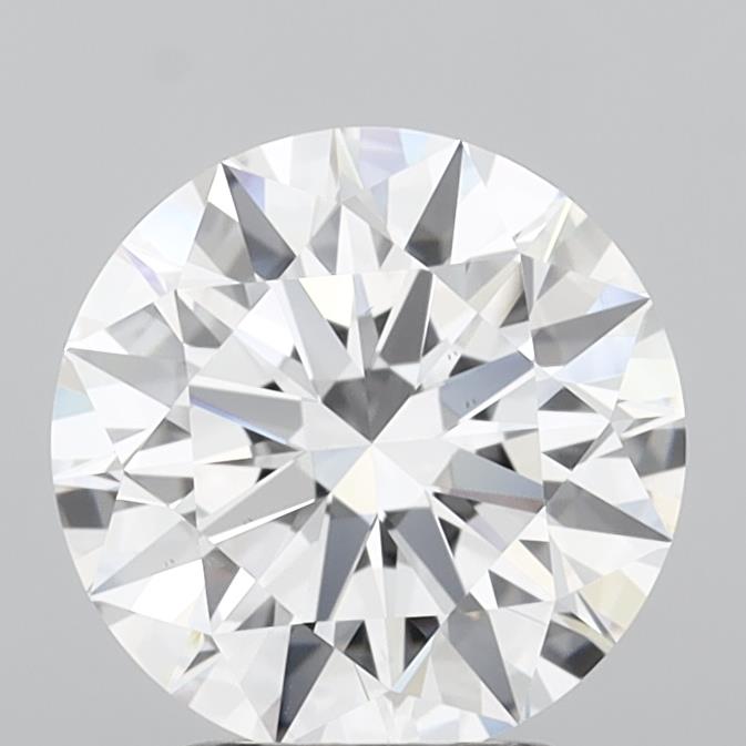2.78 Carat Round Shaped, Ideal Cut, D Color, VS1 Clarity, IGI Certified Lab Grown Diamond