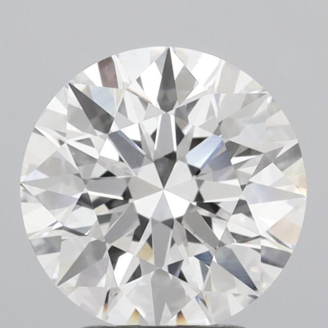 2.93 Carat Round Shaped, Excellent Cut, F Color, VS1 Clarity, IGI Certified Lab Grown Diamond