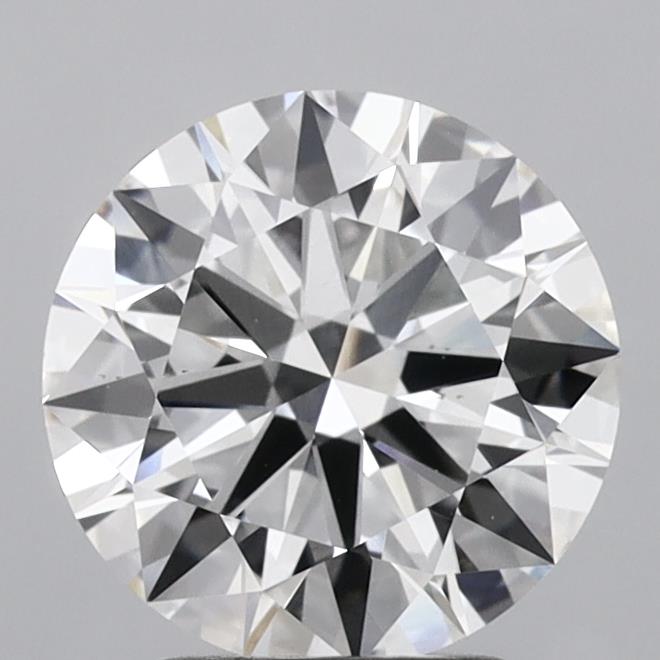 2.81 Carat Round Shaped, Ideal Cut, F Color, VS1 Clarity, IGI Certified Lab Grown Diamond