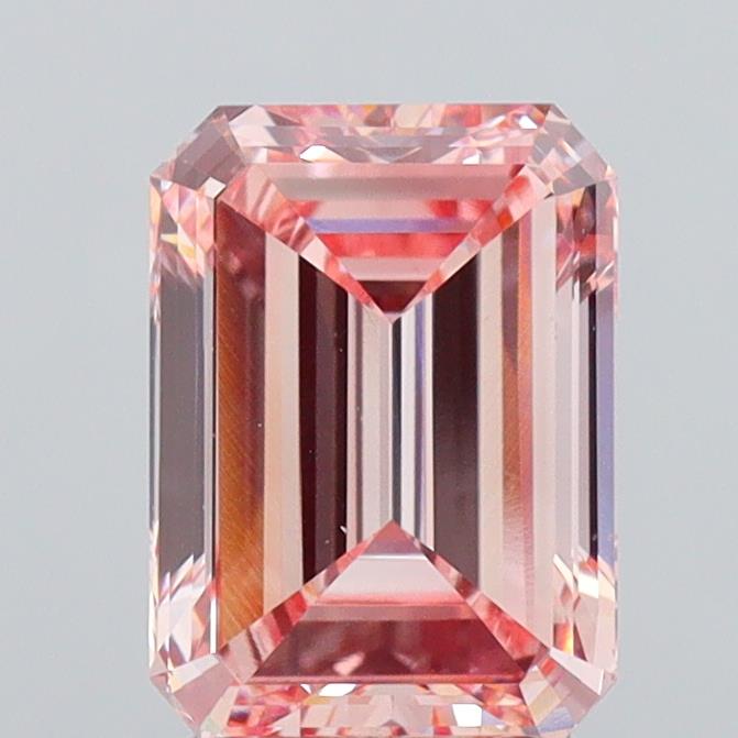 2.50 Carat Emerald Shaped, Very Good Cut, VVS2 Clarity, IGI Certified Lab Grown Diamond