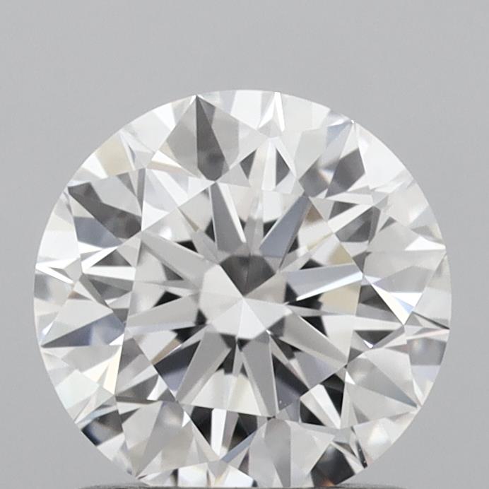 1.06 Carat Round Shaped, Ideal Cut, D Color, VVS2 Clarity, IGI Certified Lab Grown Diamond