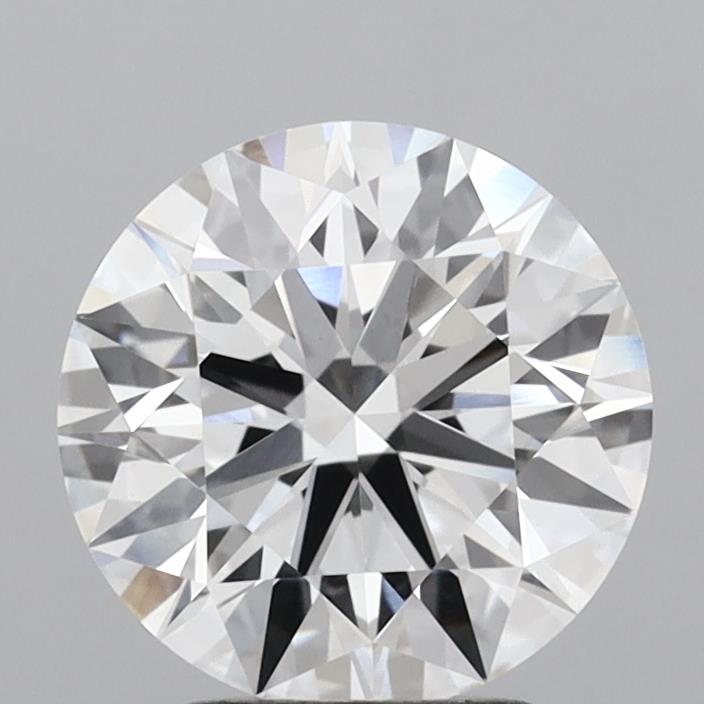 3.09 Carat Round Shaped, Ideal Cut, E Color, VVS2 Clarity, IGI Certified Lab Grown Diamond