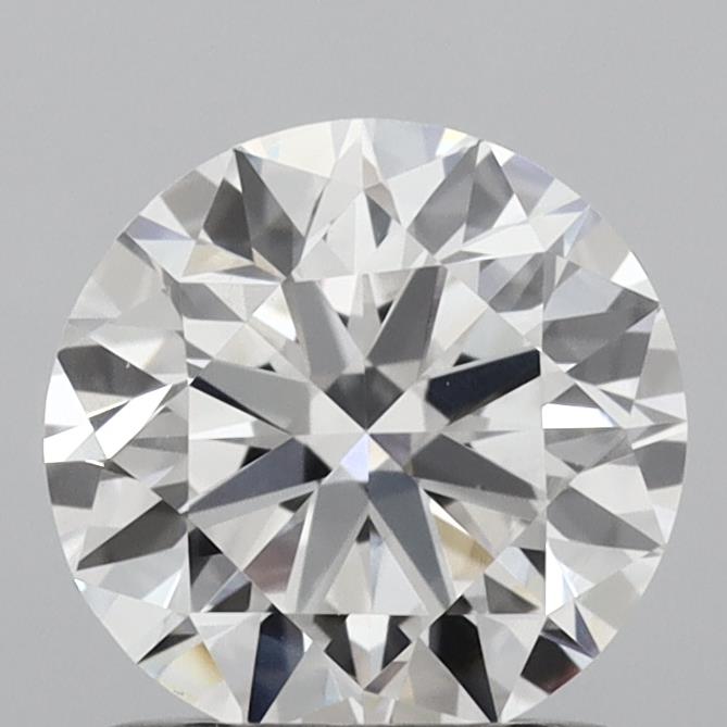 1.08 Carat Round Shaped, Excellent Cut, D Color, VS2 Clarity, IGI Certified Lab Grown Diamond