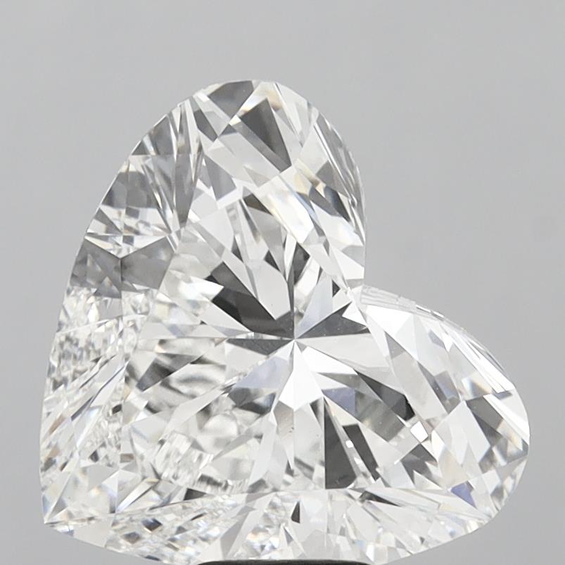 10.03 Carat Heart Shaped, Ideal Cut, E Color, VVS2 Clarity, IGI Certified Lab Grown Diamond