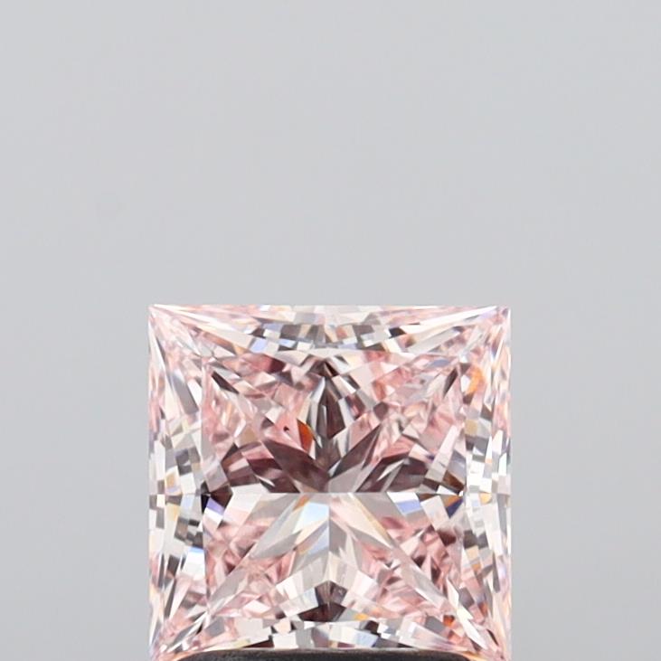 1.56 Carat Princess Shaped, Excellent Cut, VS1 Clarity, IGI Certified Lab Grown Diamond