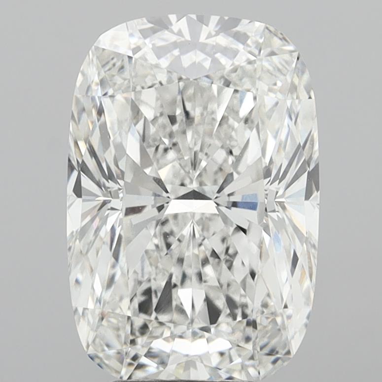5.05 Carat Cushion Shaped, Ideal Cut, E Color, VVS2 Clarity, IGI Certified Lab Grown Diamond