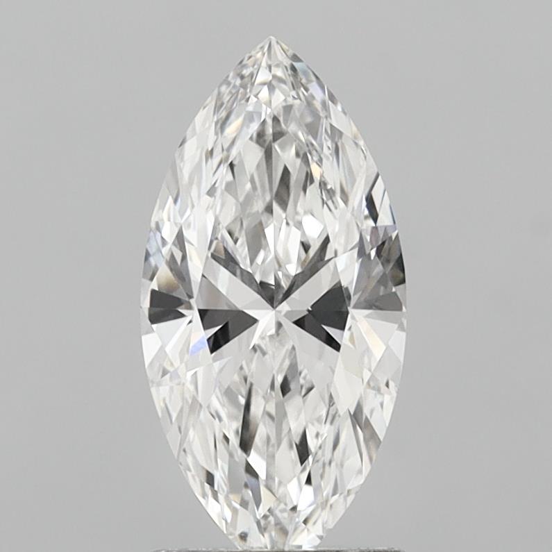1.60 Carat Marquise Shaped, Ideal Cut, E Color, VVS2 Clarity, IGI Certified Lab Grown Diamond
