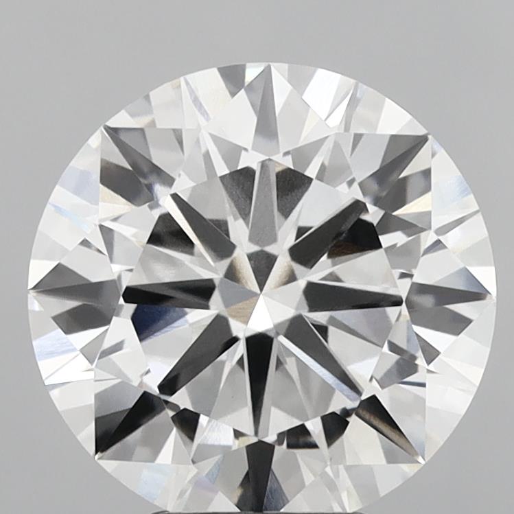 4.98 Carat Round Shaped, Ideal Cut, E Color, VVS2 Clarity, IGI Certified Lab Grown Diamond