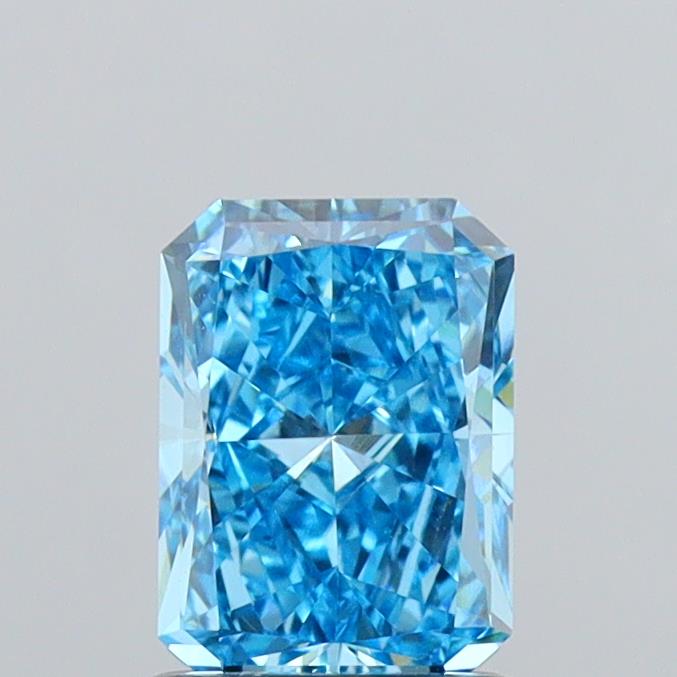 1.37 Carat Radiant Shaped, Excellent Cut, VVS2 Clarity, IGI Certified Lab Grown Diamond