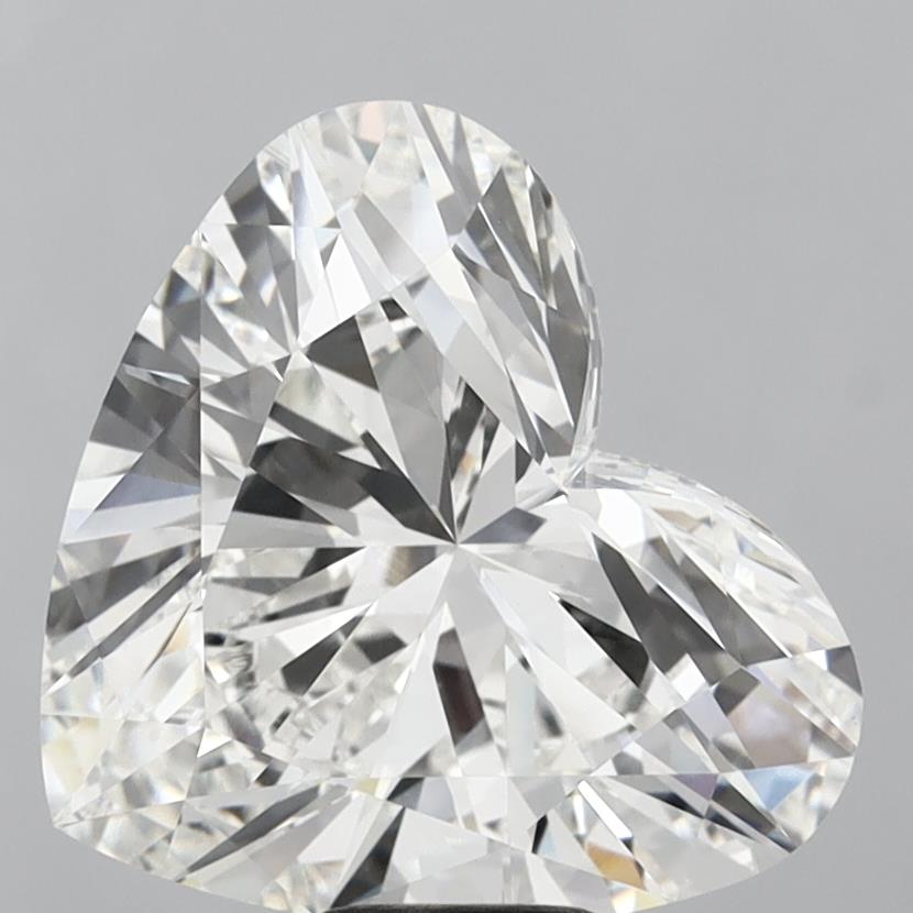 11.09 Carat Heart Shaped, Very Good Cut, G Color, VVS2 Clarity, IGI Certified Lab Grown Diamond
