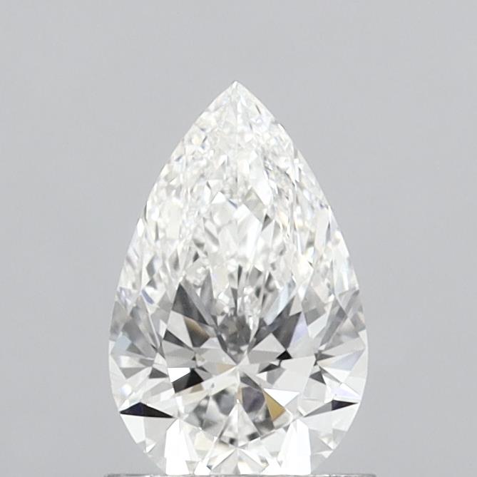 1.00 Carat Pear Shaped, Ideal Cut, F Color, VS1 Clarity, IGI Certified Lab Grown Diamond