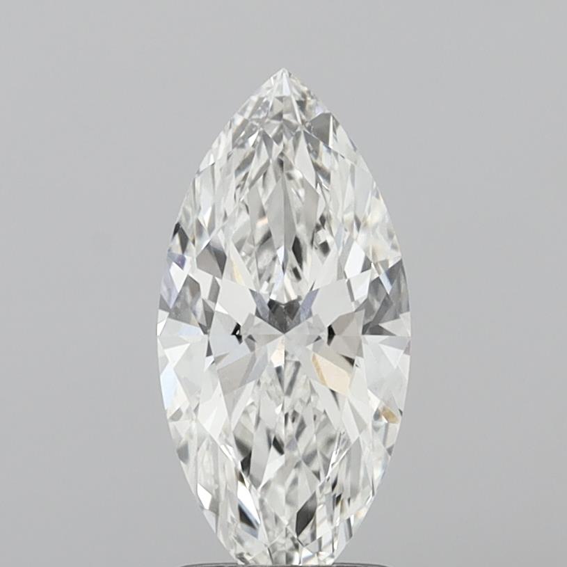 1.51 Carat Marquise Shaped, Ideal Cut, F Color, VVS2 Clarity, IGI Certified Lab Grown Diamond