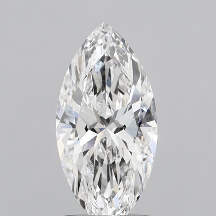 1.07 Carat Marquise Shaped, Ideal Cut, E Color, VVS2 Clarity, IGI Certified Lab Grown Diamond
