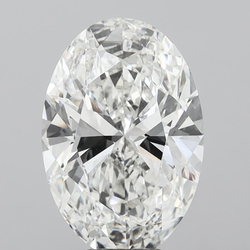 7.05 Carat Oval Shaped, Ideal Cut, F Color, VVS2 Clarity, IGI Certified Lab Grown Diamond