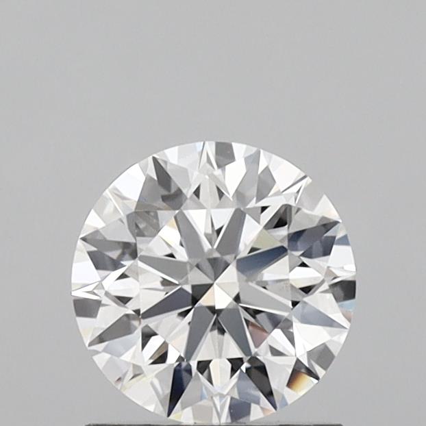 1.07 Carat Round Shaped, Ideal Cut, D Color, VVS2 Clarity, IGI Certified Lab Grown Diamond