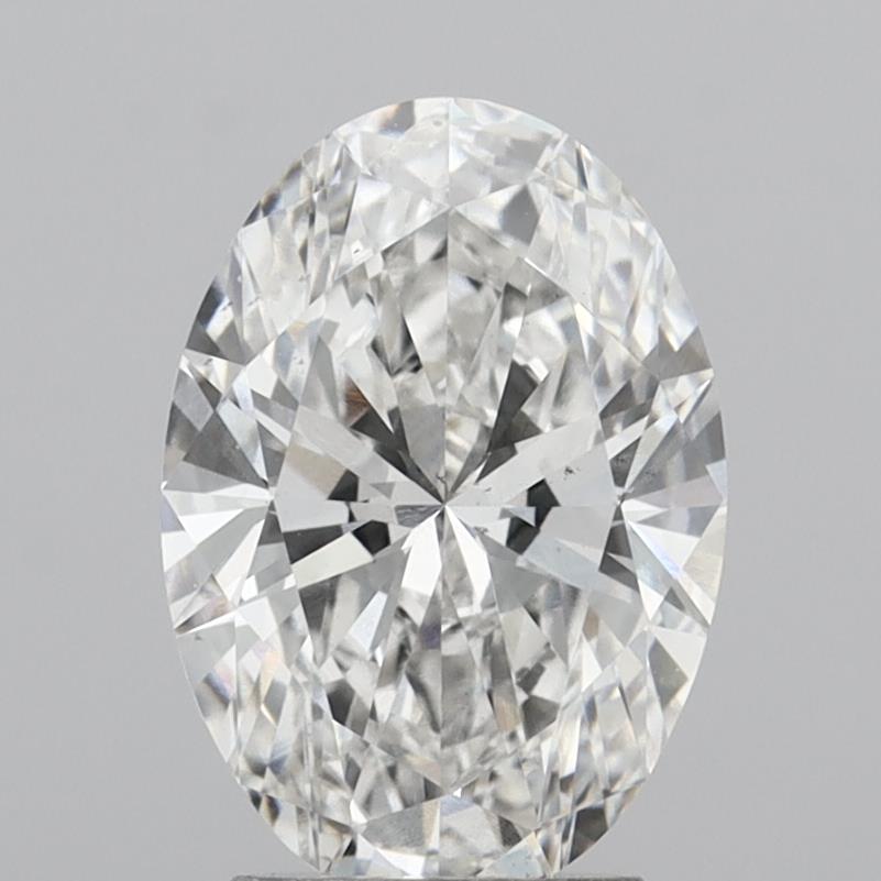 3.01 Carat Oval Shaped, Ideal Cut, F Color, SI1 Clarity, IGI Certified Lab Grown Diamond