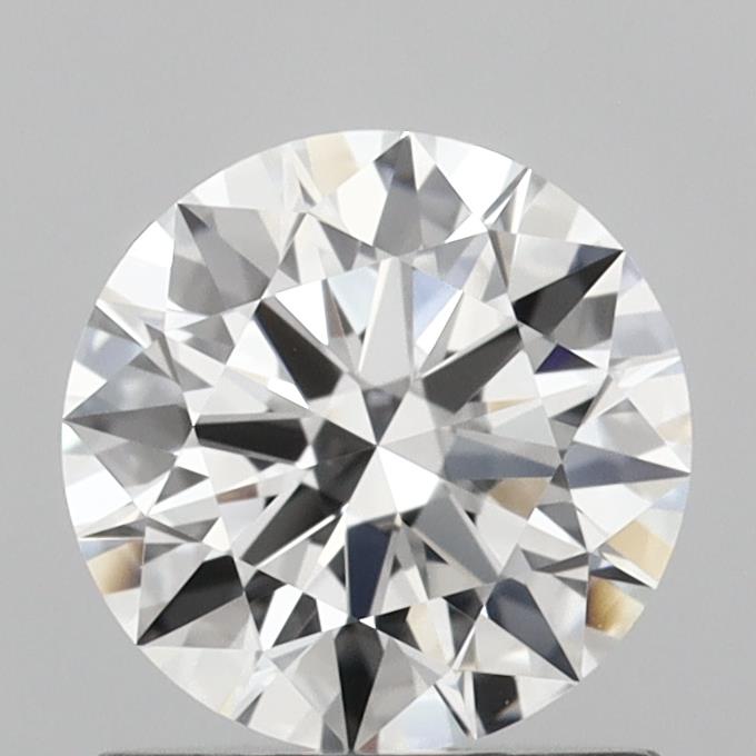 1.06 Carat Round Shaped, Ideal Cut, D Color, VVS2 Clarity, IGI Certified Lab Grown Diamond