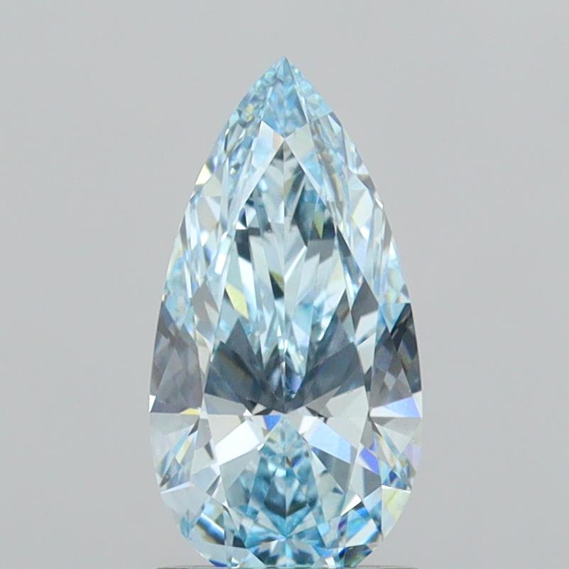 1.57 Carat Pear Shaped, Ideal Cut, VS1 Clarity, IGI Certified Lab Grown Diamond