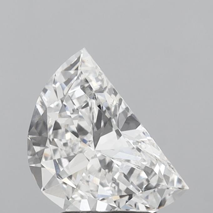 1.55 Carat Half Moon Shaped, Very Good Cut, E Color, VVS2 Clarity, IGI Certified Lab Grown Diamond
