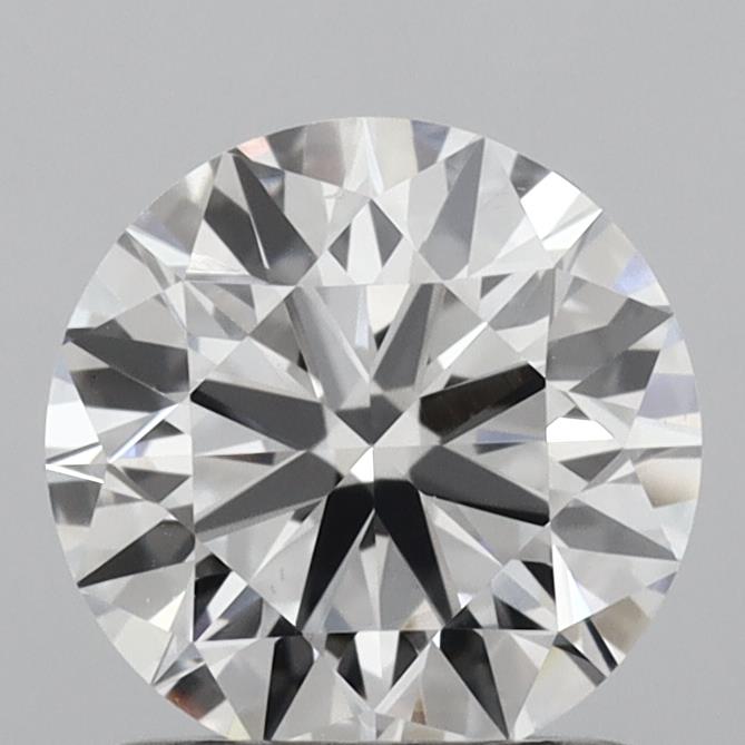1.09 Carat Round Shaped, Ideal Cut, D Color, VS1 Clarity, IGI Certified Lab Grown Diamond