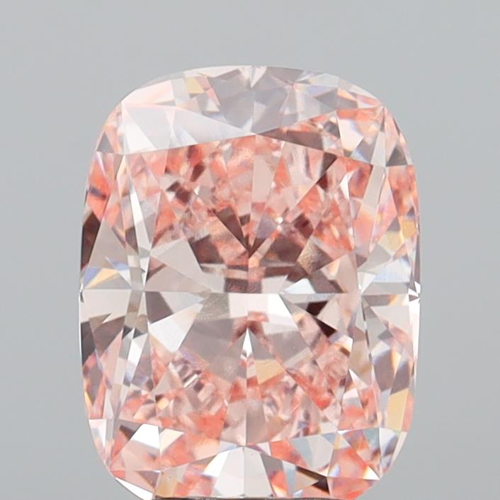 3.03 Carat Cushion Shaped, Ideal Cut, VVS2 Clarity, IGI Certified Lab Grown Diamond