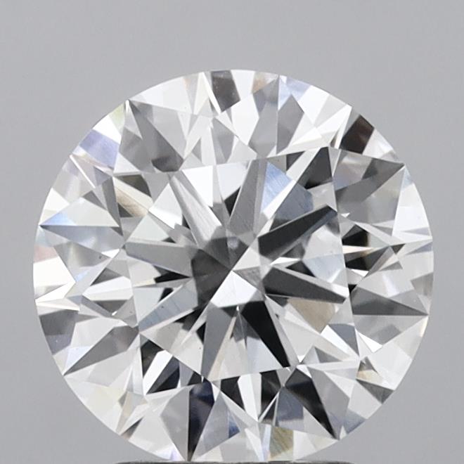2.70 Carat Round Shaped, Ideal Cut, D Color, VS1 Clarity, IGI Certified Lab Grown Diamond