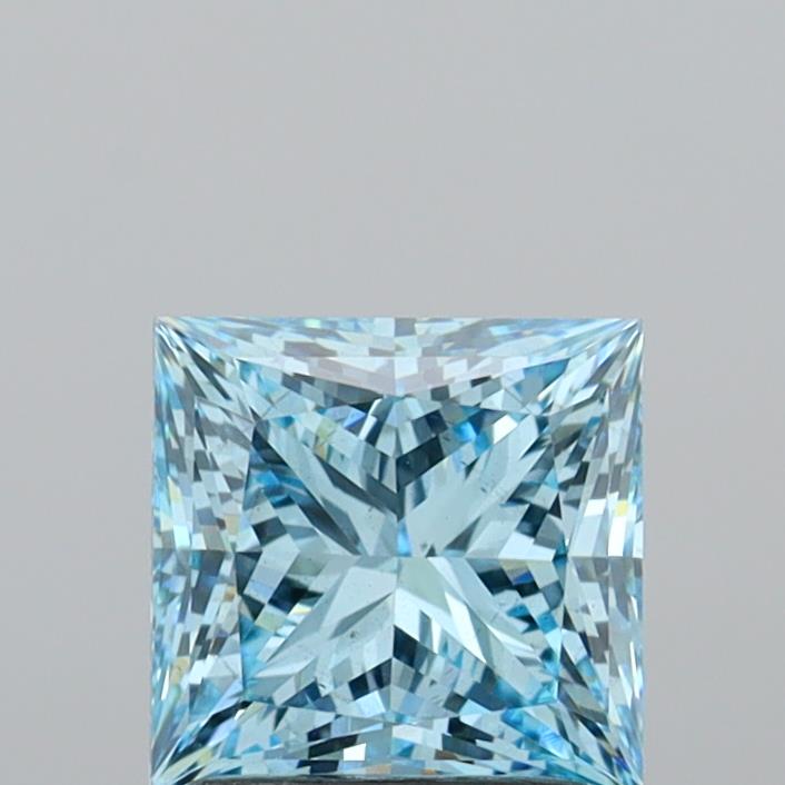 2.21 Carat Princess Shaped, Ideal Cut, VS2 Clarity, IGI Certified Lab Grown Diamond