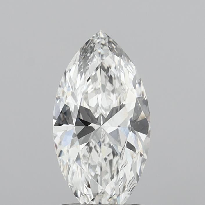 1.09 Carat Marquise Shaped, Ideal Cut, E Color, VVS2 Clarity, IGI Certified Lab Grown Diamond