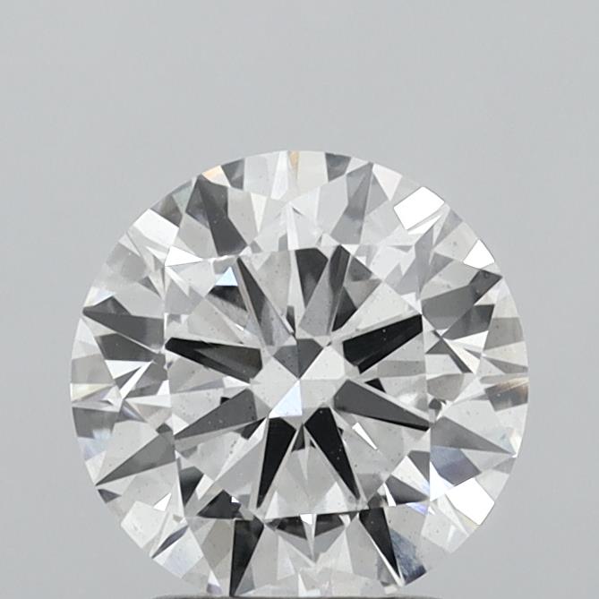 1.97 Carat Round Shaped, Excellent Cut, D Color, SI1 Clarity, IGI Certified Lab Grown Diamond