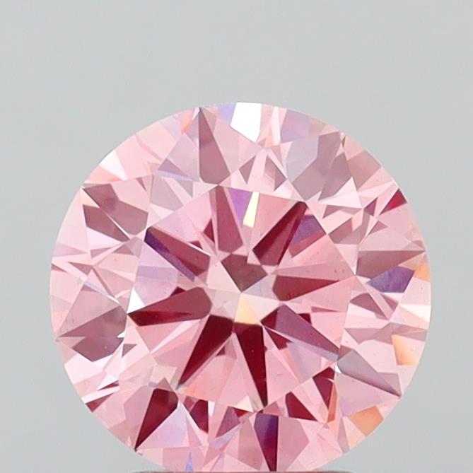 2.58 Carat Round Shaped, Excellent Cut, VS2 Clarity, IGI Certified Lab Grown Diamond
