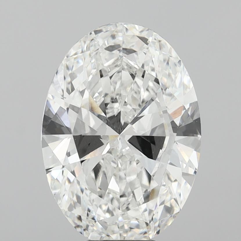7.98 Carat Oval Shaped, Excellent Cut, E Color, VVS1 Clarity, IGI Certified Lab Grown Diamond