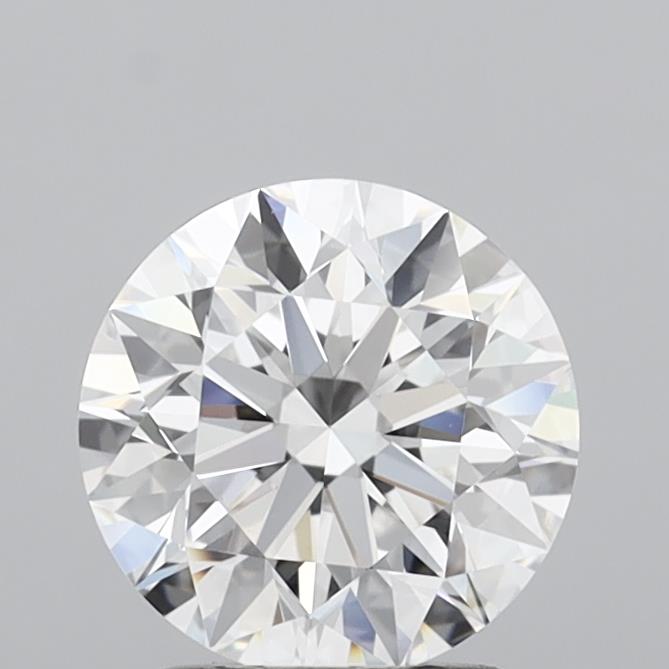 2.06 Carat Round Shaped, Excellent Cut, E Color, VVS1 Clarity, IGI Certified Lab Grown Diamond