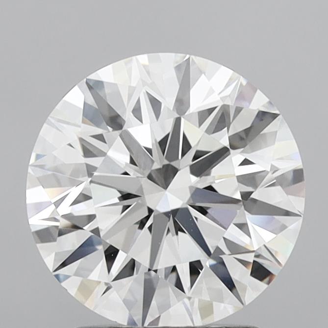 3.03 Carat Round Shaped, Ideal Cut, E Color, VVS2 Clarity, IGI Certified Lab Grown Diamond