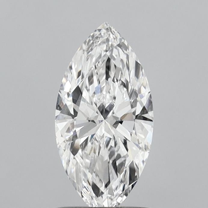 0.96 Carat Marquise Shaped, Ideal Cut, D Color, VVS1 Clarity, IGI Certified Lab Grown Diamond