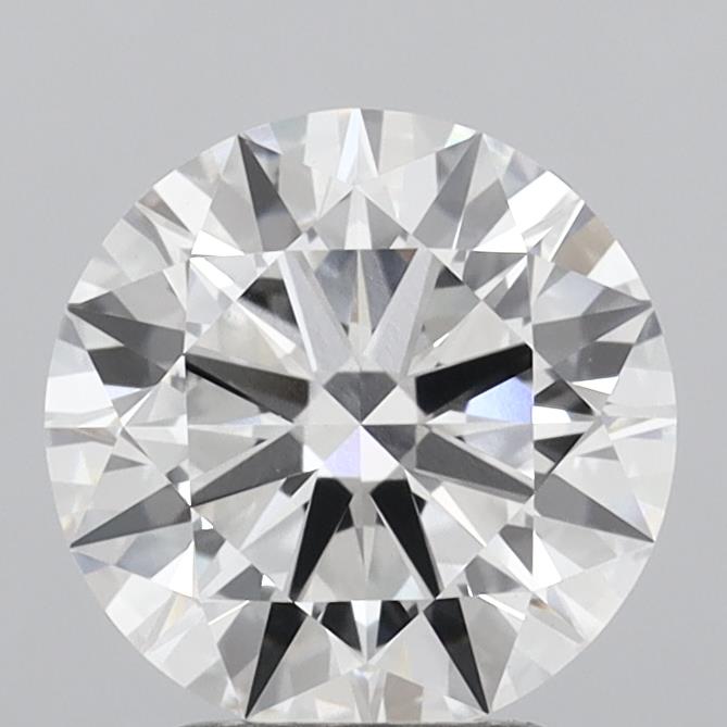 2.84 Carat Round Shaped, Ideal Cut, E Color, VVS2 Clarity, IGI Certified Lab Grown Diamond
