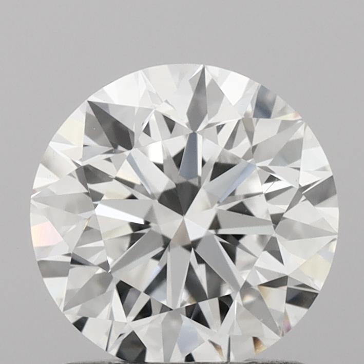 1.29 Carat Round Shaped, Excellent Cut, D Color, VS2 Clarity, IGI Certified Lab Grown Diamond