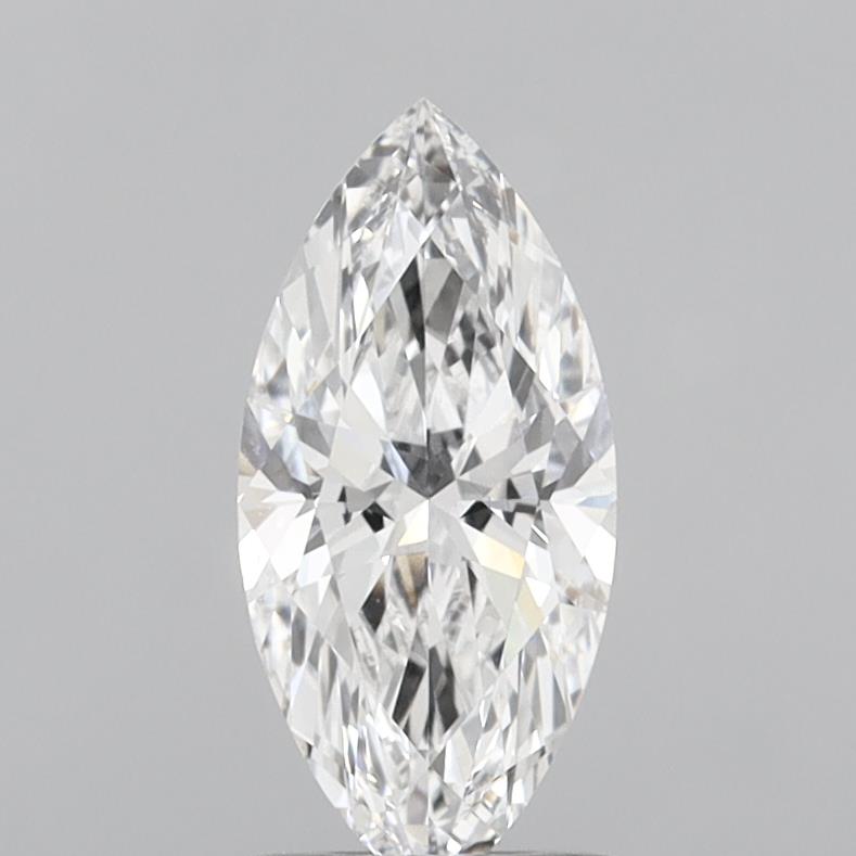 1.07 Carat Marquise Shaped, Ideal Cut, E Color, VVS2 Clarity, IGI Certified Lab Grown Diamond