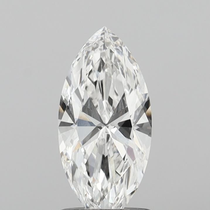 1.01 Carat Marquise Shaped, Ideal Cut, F Color, VVS1 Clarity, IGI Certified Lab Grown Diamond