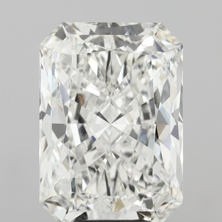 7.06 Carat Radiant Shaped, Ideal Cut, F Color, VVS2 Clarity, IGI Certified Lab Grown Diamond