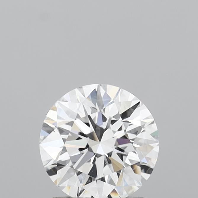 1.04 Carat Round Shaped, Ideal Cut, D Color, VVS2 Clarity, IGI Certified Lab Grown Diamond