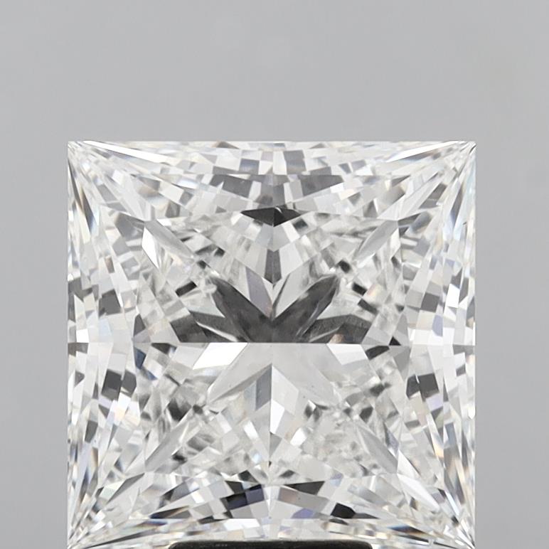 9.57 Carat Princess Shaped, Excellent Cut, F Color, VS1 Clarity, IGI Certified Lab Grown Diamond