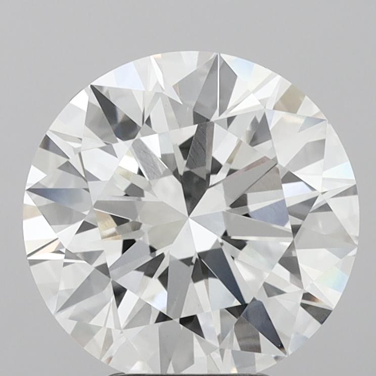 4.62 Carat Round Shaped, Ideal Cut, E Color, VVS2 Clarity, IGI Certified Lab Grown Diamond