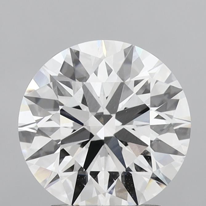 2.89 Carat Round Shaped, Ideal Cut, E Color, VVS2 Clarity, IGI Certified Lab Grown Diamond