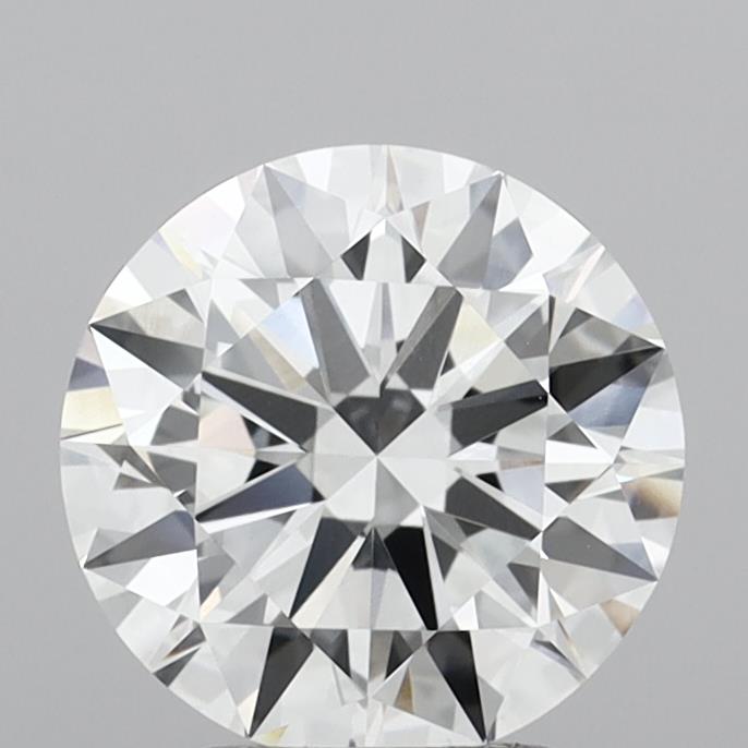 2.79 Carat Round Shaped, Excellent Cut, E Color, VVS2 Clarity, IGI Certified Lab Grown Diamond