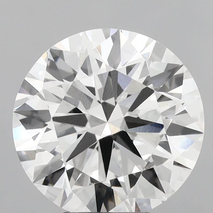 4.98 Carat Round Shaped, Ideal Cut, E Color, VVS2 Clarity, IGI Certified Lab Grown Diamond