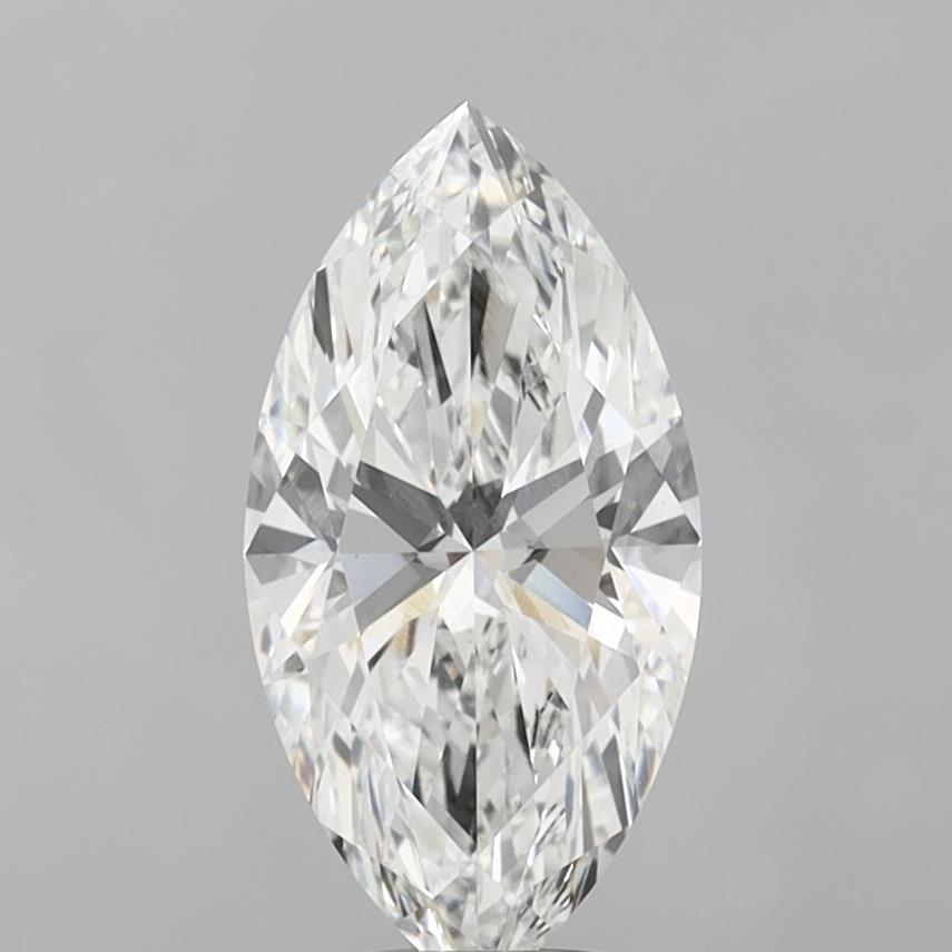 7.05 Carat Marquise Shaped, Ideal Cut, F Color, VVS2 Clarity, IGI Certified Lab Grown Diamond