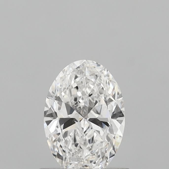 0.83 Carat Oval Shaped, Excellent Cut, D Color, VVS2 Clarity, IGI Certified Lab Grown Diamond